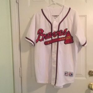 Men’s Braves Chipper Jones Replica Jersey
